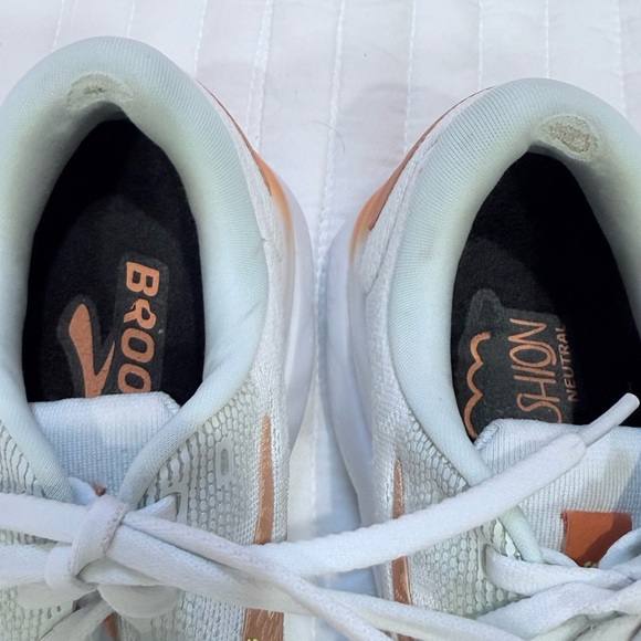 Brooks Women's Ghost 16 Neutral Running Shoes Skylight/Coconut/Sunset Sz 8 - Picture 10 of 10